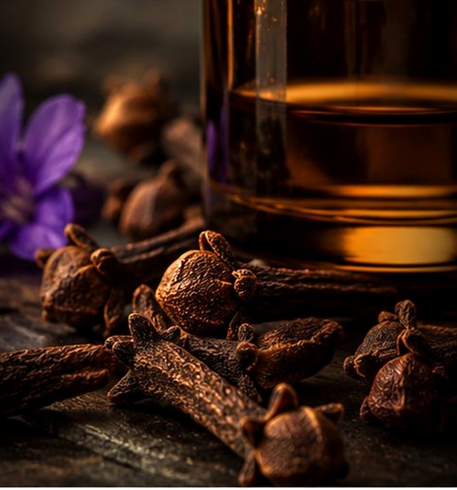 Clove — luxury botanical macro