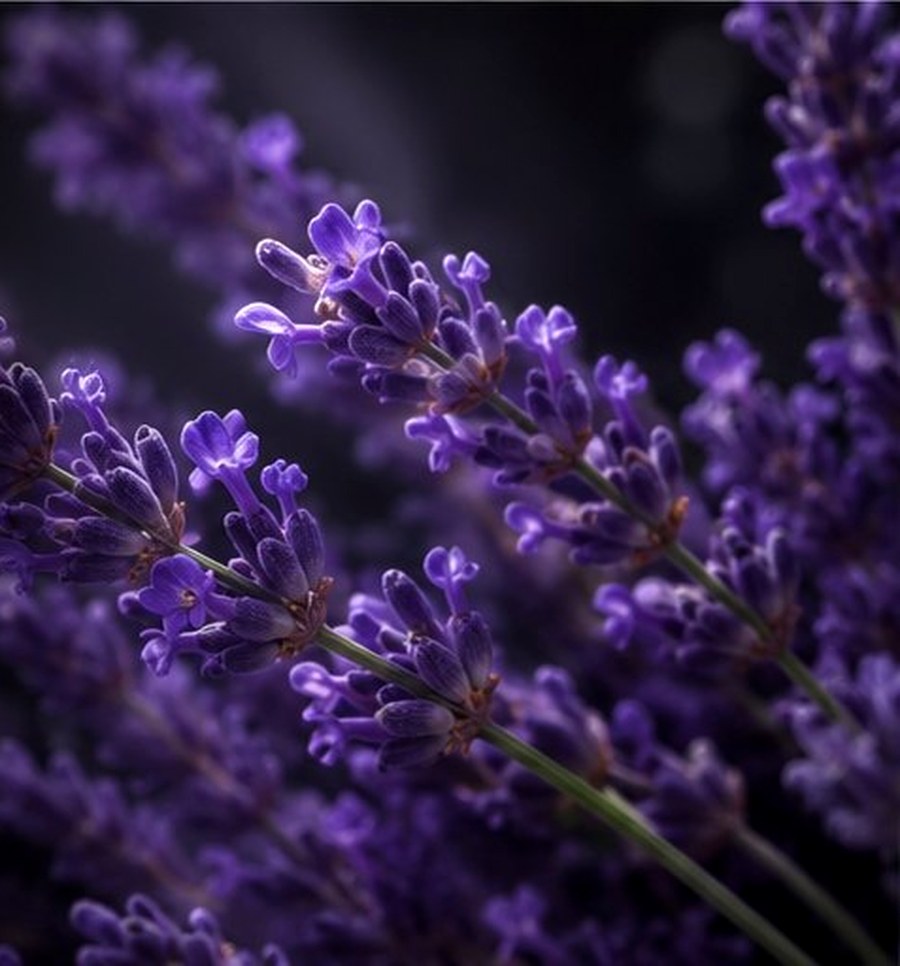 Lavender — luxury botanical macro